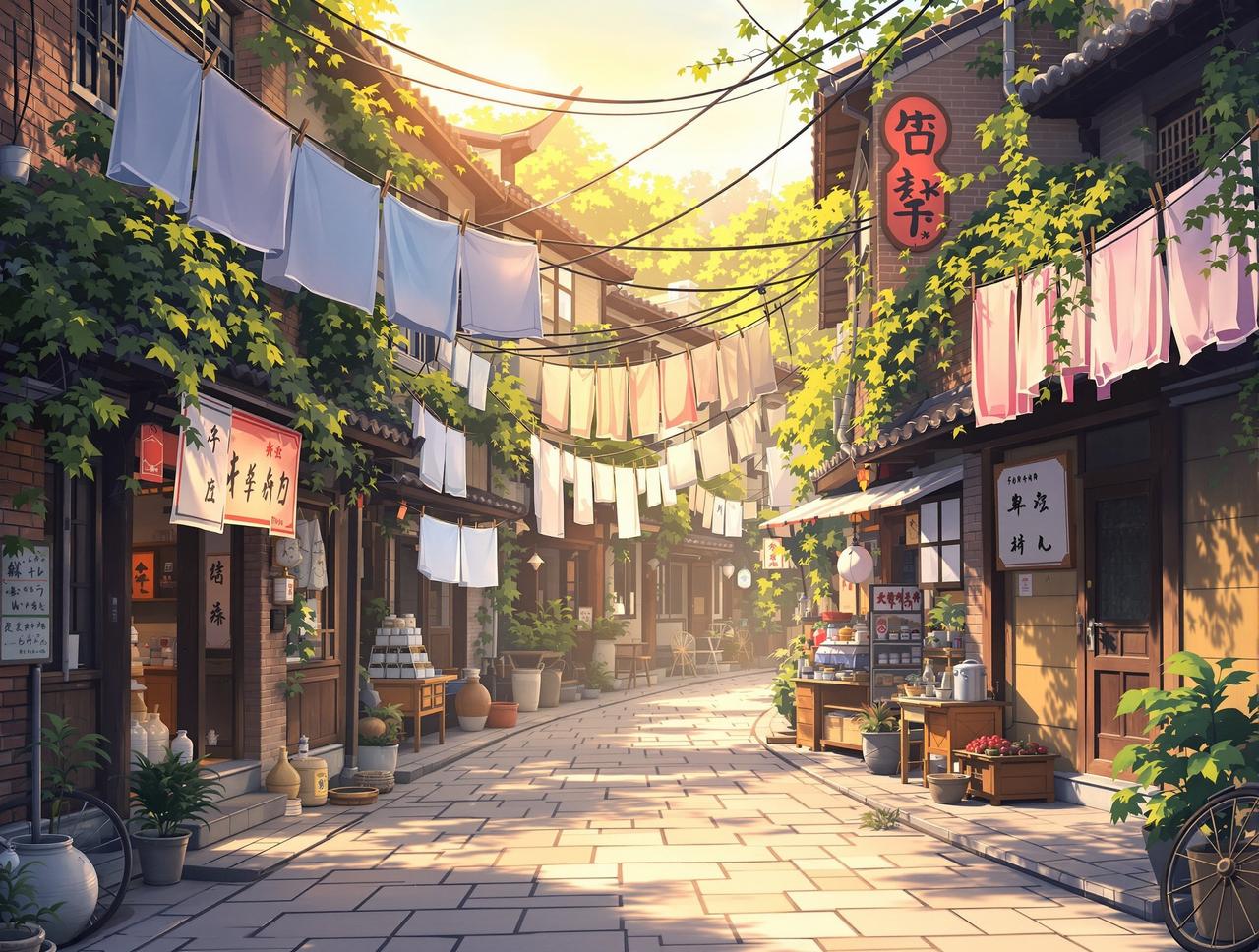 巷子里的烟火 - 漫剧工坊 巷子里的烟火 - 漫剧工坊市井生活题材短剧封面
